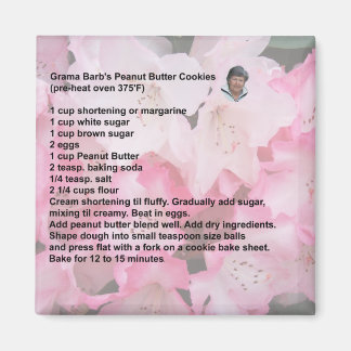 グラマバーブのピーナッツバタークッキーのマグネット マグネット