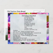 グラマバーブズデートローフレシピ ポストカード (正面/裏面)