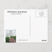 グラマバーブズデートローフレシピ ポストカード (裏面)