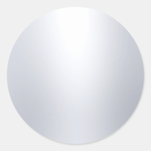 グラマフェイクラス銀空白のテンプレートエレガントクール ラウンドシール (正面)