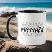 グラマモダンパに対しグランジて白黒でクールある マグカップ