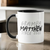 グラマモダンパに対しグランジて白黒でクールある マグカップ