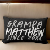 グラマモダンパに対しグランジて白黒でクールある ランバークッション