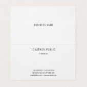 グラマモダンー金ゴールドエレガントプロフェッショナルテンプレート 名刺 (内部フラット)