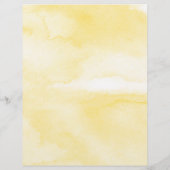 グラマラスなイエローアイラッシュエクステンションの同意型枠 チラシ (裏面)