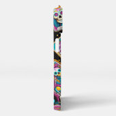 グラマラスなスケルトン、タロットカードiPhoneケース iPhoneケース (右側面)