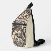 グラマラスなバロックデザインとグリッター&宝石 スリングバッグ (右コーナー)