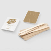 グラマラスなホワイト&金ゴールドクールステイのスタイル感謝していよ ハンドファン (組立なし)