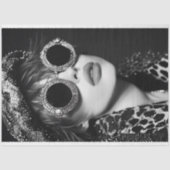 グラマラスなヴィンテージロックスターデクページ 薄葉紙 (正面)