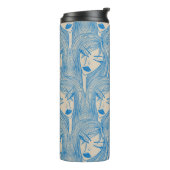 グラマラスな女の子スタイリッシュ：シームレスなパターン。 タンブラー (回転左)