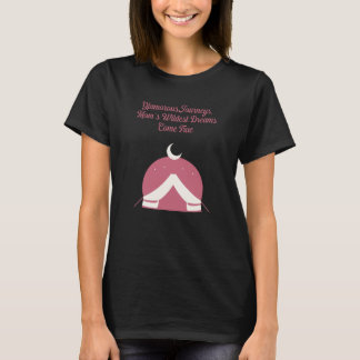 グラマラスな旅 夢のグランピング Tシャツ