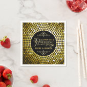 グラマラスグリッター結婚50周年記念2 スタンダードカクテルナプキン (インサイチュ)