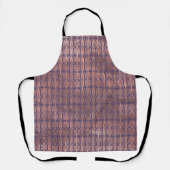 グラマラスバラゴールドフォイル&ラベンダーアールデコ エプロン (正面)