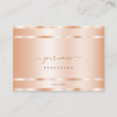 グラマラスバラ金ゴールドエフェクトラグジュアリー&プロフェッショナル 名刺 (正面)