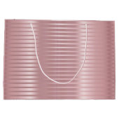 グラマラスバラ金ゴールドテンプレートエレガントモダントレンディー ラージペーパーバッグ (裏面)