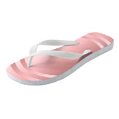 グラマラスバラ金ゴールドテンプレートモダントレンディー ビーチサンダル (アングル)