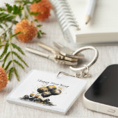 🍾🎉グラマラス大晦日パーティープレート🥂✨ キーホルダー (正面右)