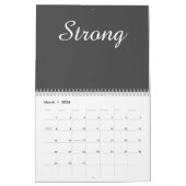 グラマラス感動的カレンダー カレンダー (3月 2026)