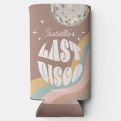 グラマラス最後のディスコレトロ70s Groovyバチェロレッテ スリム缶クーラー (裏面)