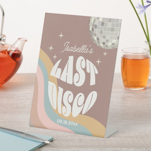 グラマラス最後のディスコレトロ70s Groovyバチェロレッテ 台座サイン (インサイチュ)