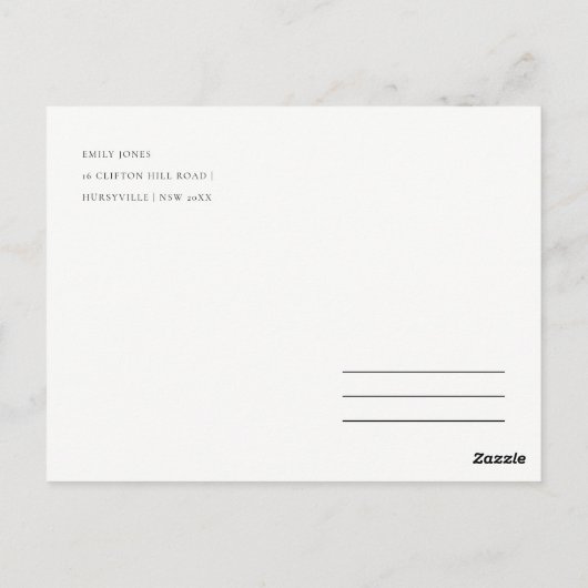 グラマラス淡い色の金ゴールドホワイトロータスフローラありがとう ポストカード (裏面)