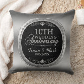 グラマラス第10シルバー結婚ズテンプレート クッション (ブランケット)