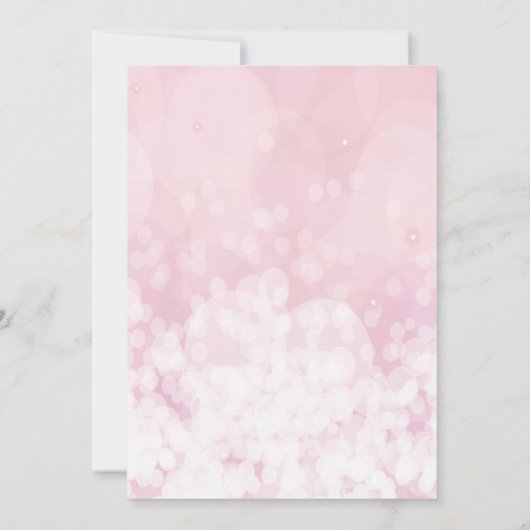 グラマラス誕生日パーティーサンキューカード サンキューカード (裏面)