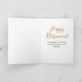 グラマラス退職金ゴールドグリッター カード (内部)