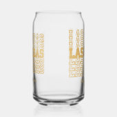 グラマラス金ゴールドグリッターラスベガス結婚ズガラス ガラス缶 (左)