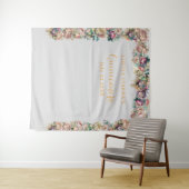 グラマラス金ゴールドダイヤモンドフローラキンセアニェラ タペストリー (インサイチュ(横))