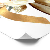 グラマラス金ゴールド、付き添い人ブーケ(D) ポスター (角)