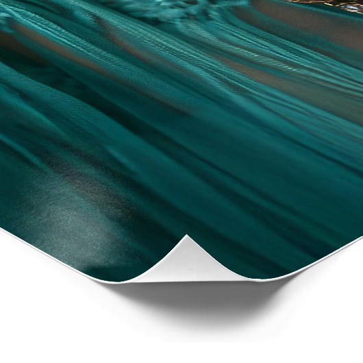 グラマラス高齢者はっきりしたラグジュアリーファッション ポスター (コーナー)