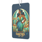 グラマラス黒人女性フェスティバルスタイリッシュクリスマス カーエアーフレッシュナー (左)