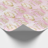 グラマラス16誕生日風船 ラッピングペーパー (角)