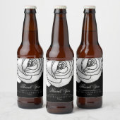 グラマラス、シルバーバラ ビールラベル (ボトル)