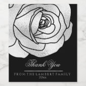 グラマラス、シルバーバラ ワインラベル (シングルラベル)