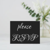 グラマラス&ラグジュアリー「please RSVP」ポストカード ポストカード (スタンド正面)