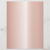 グラマラス ローズゴールド まつげエクステンション 同意書 チラシ (裏面)