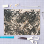 グラマラス ローズ ゴールド ブロンズ ラスティック フラワーズ グラム 薄葉紙 (クラフト)