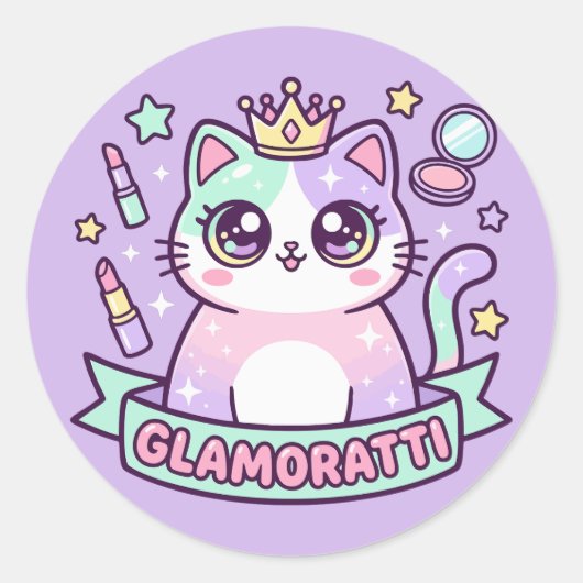 グラマラッティ・キャット ラウンドシール (正面)