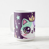 グラマラッティ 猫 コーヒーマグカップ (正面左)