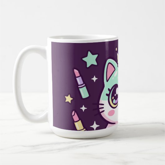 グラマラッティ 猫 コーヒーマグカップ (左)