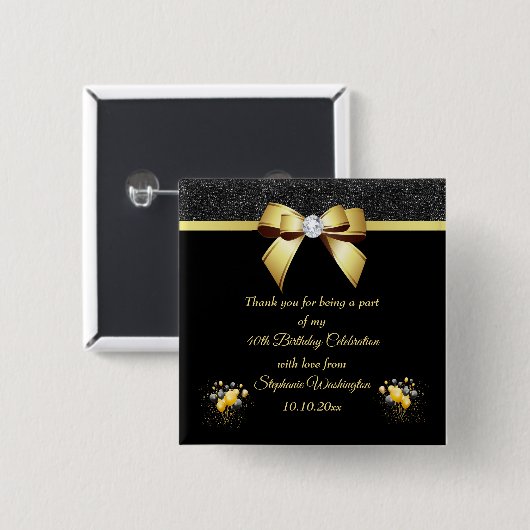 グラマリーエレガンス誕生日サンキューオファースト 缶バッジ (正面&裏面)