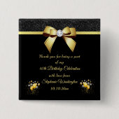 グラマリーエレガンス誕生日サンキューオファースト 缶バッジ (正面)