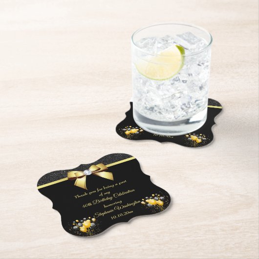 グラマリーエレガンス誕生日 ペーパーコースター (インサイチュ)