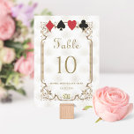 グラマリーカジノ金ゴールドホワイト結婚アールデコ テーブルナンバー<br><div class="desc">ユニークCasino Royale、アートデコをテーマにしたカードデザイン。ヴィンテージアートのデコスタイル、金ゴールドフォイルフルーアデリスとローリング1920年のハリウッドの古いフレーム、金ゴールドブラックのアールデコパターンの背景に遊は、のカードスーツを備えている。情報を追加するには、パーソナライズ・ツールを使用する。詳細については、私のホワイト金ゴールドラスベガスカジノコレクションを参照してください。</div>