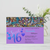 グラマリーカラーズスウィート16招待状 招待状 (スタンド正面)