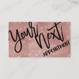 グラマリーシックバラ金ゴールドグリッターシークインモダン 予約カード