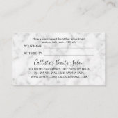 グラマリーシックモダンシルバーグリッター大理石 紹介カード (裏面)