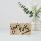 グラマリーシック金ゴールドグリッターシークインモダン 予約カード (スタンド正面)